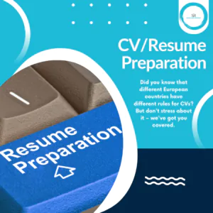 CV or Resume Preparation