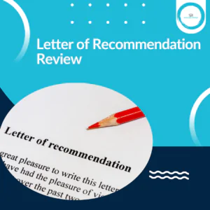 Letter of Recommendation review