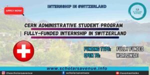 CERN Administrative Student Program