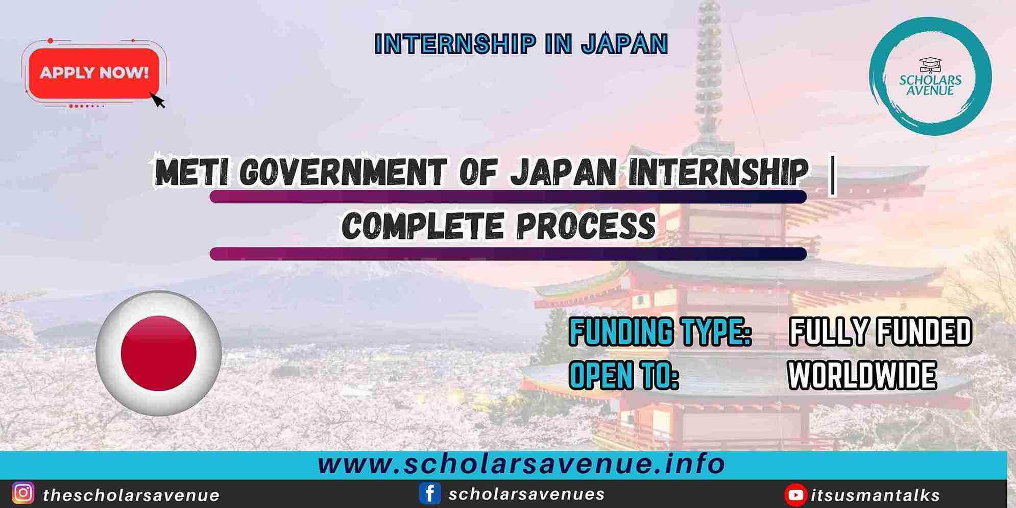 METI Government of Japan Internship