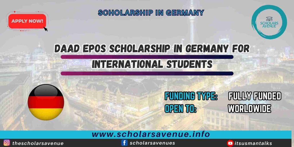 DAAD EPOS Scholarship