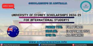 University of Sydney Scholarships