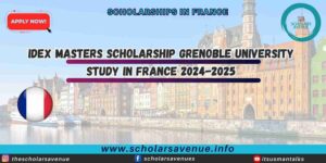 IDEX Scholarship Grenoble University