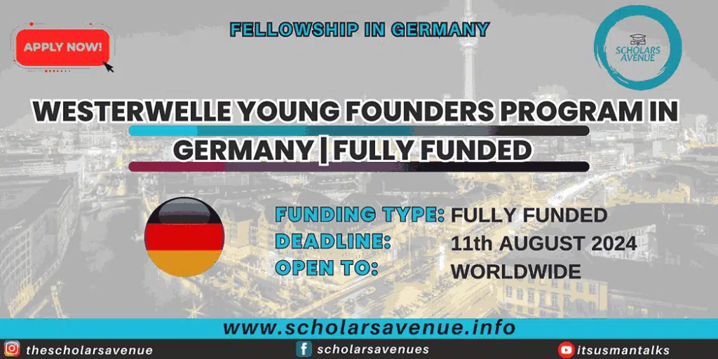 Westerwelle Young Founders Program