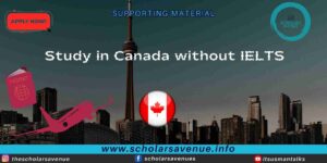 Study in Canada Without IELTS