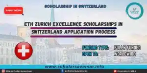 ETH Zurich Excellence Scholarship