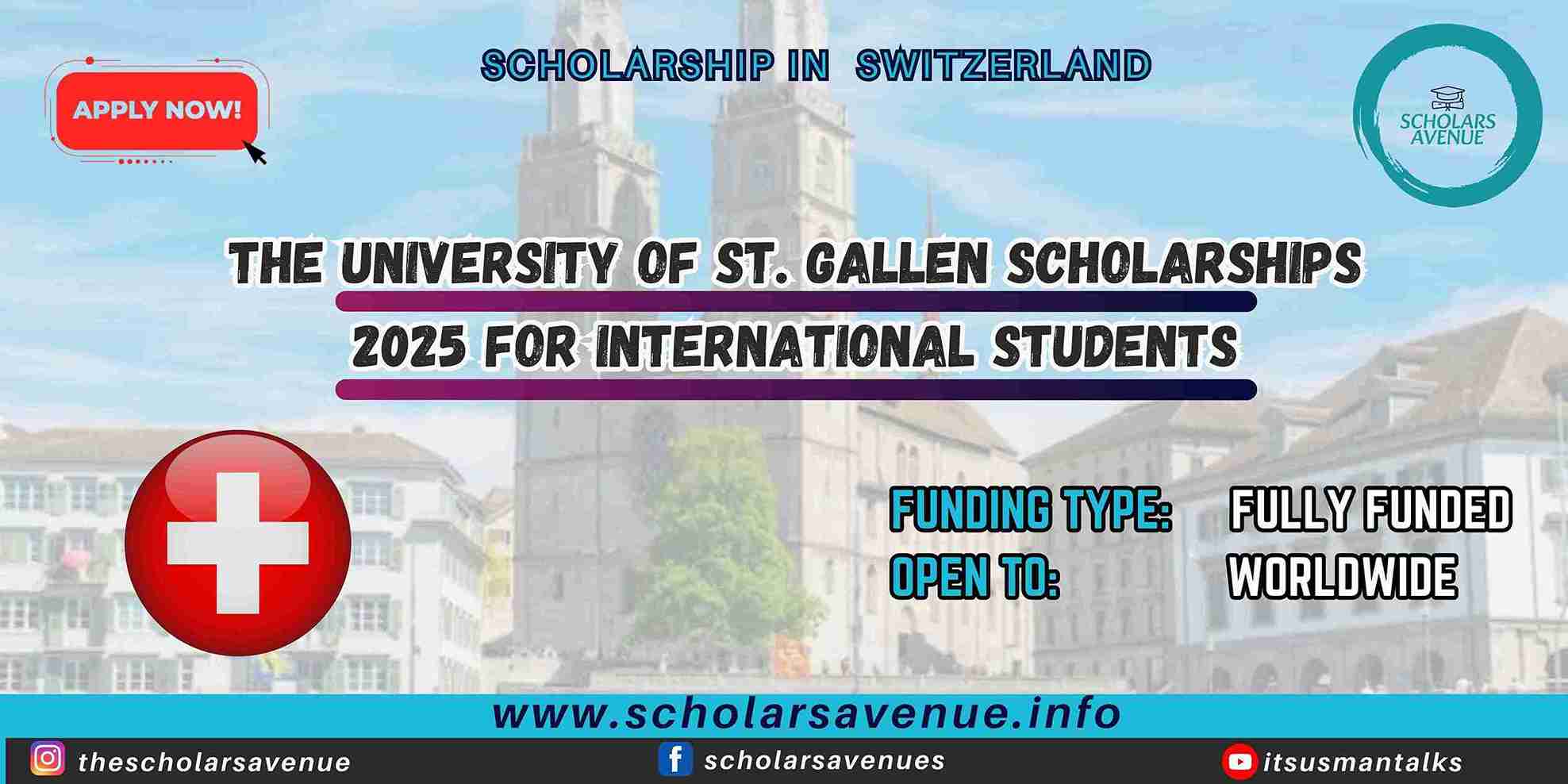 University of St. Gallen Scholarships