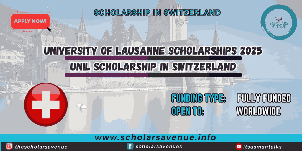 University of Lausanne Scholarships