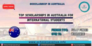 Top Scholarships in Australia for International Students