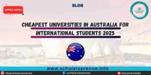 Cheapest Universities in Australia