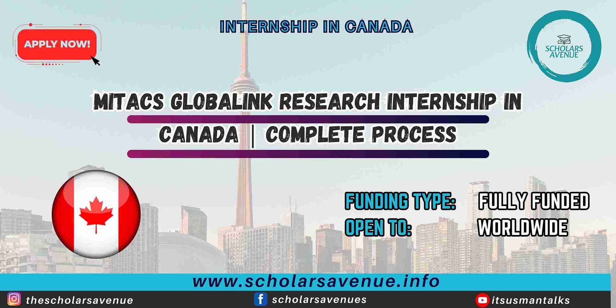 MITACS Globalink Research Internship in Canada