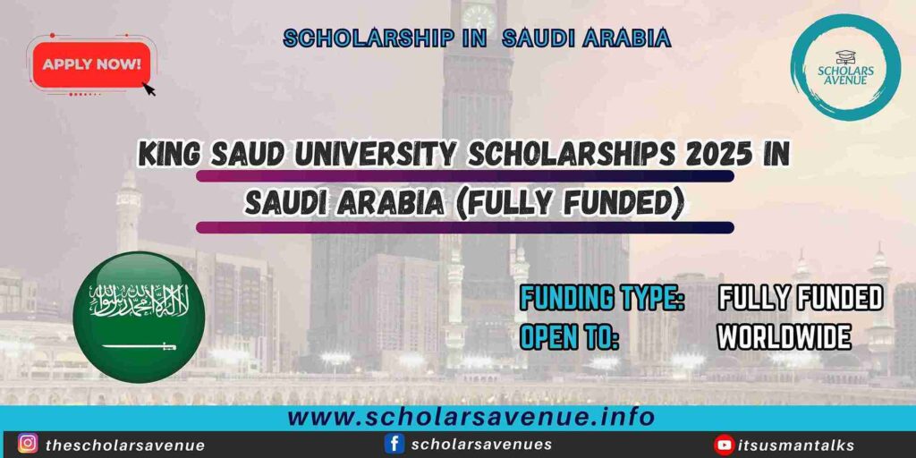 King Saud University Scholarships