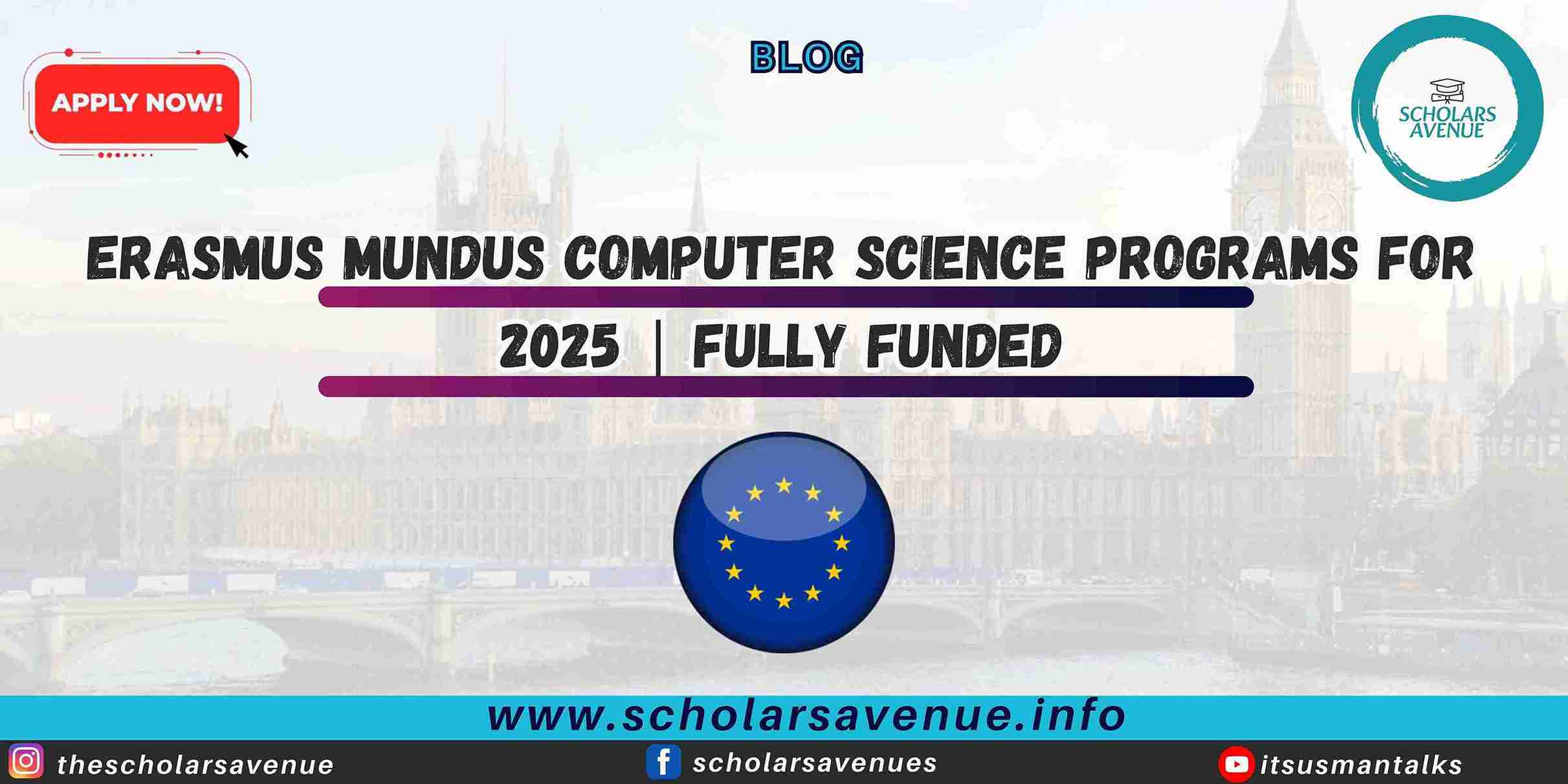 Erasmus Mundus Computer Science Programs