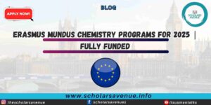 Erasmus Mundus Chemistry Programs