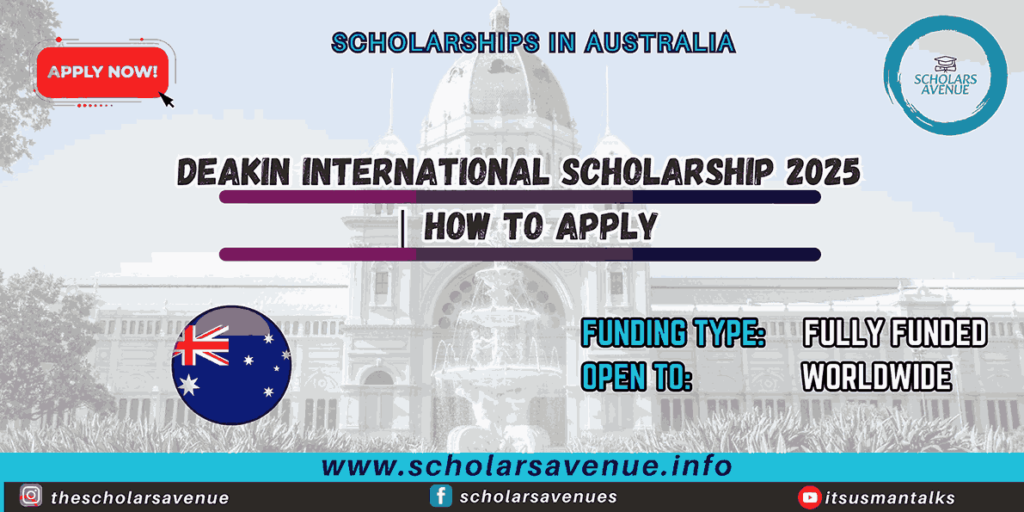 Deakin International Scholarship