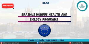 Erasmus Mundus Health and Biology Programs